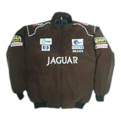 Jaguar Car Jacket Brown