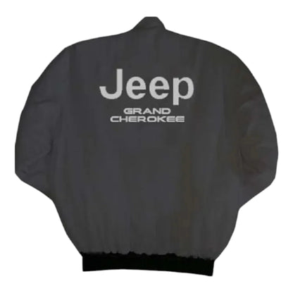 Jeep Grand Cherokee Racing Jacket Dark Gray - F1 Vintage Racewear