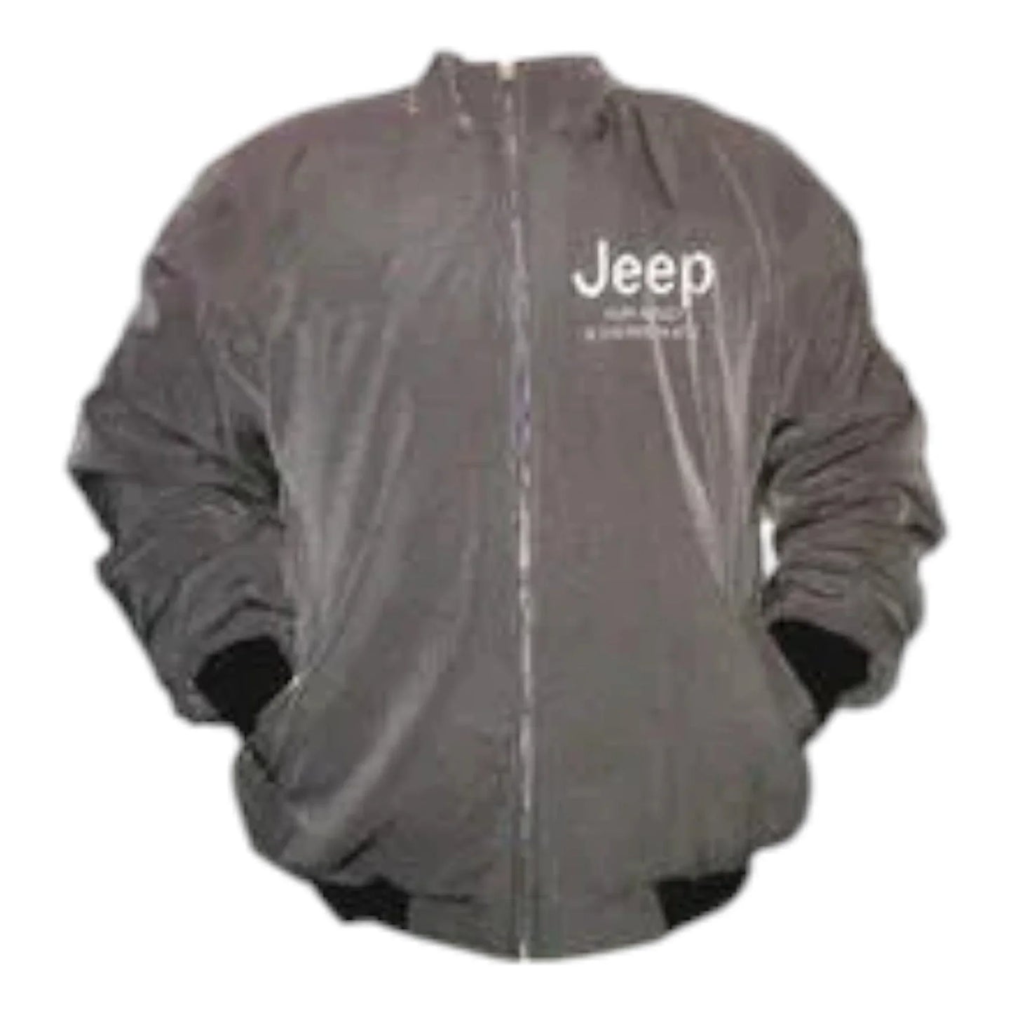 Jeep Grand Cherokee Racing Jacket Gray - F1 Vintage Racewear