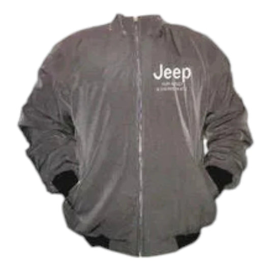 Jeep Grand Cherokee Racing Jacket Gray - F1 Vintage Racewear