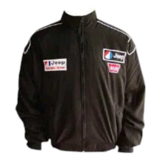 Jeep Team Racing Jacket Black - F1 Vintage Racewear