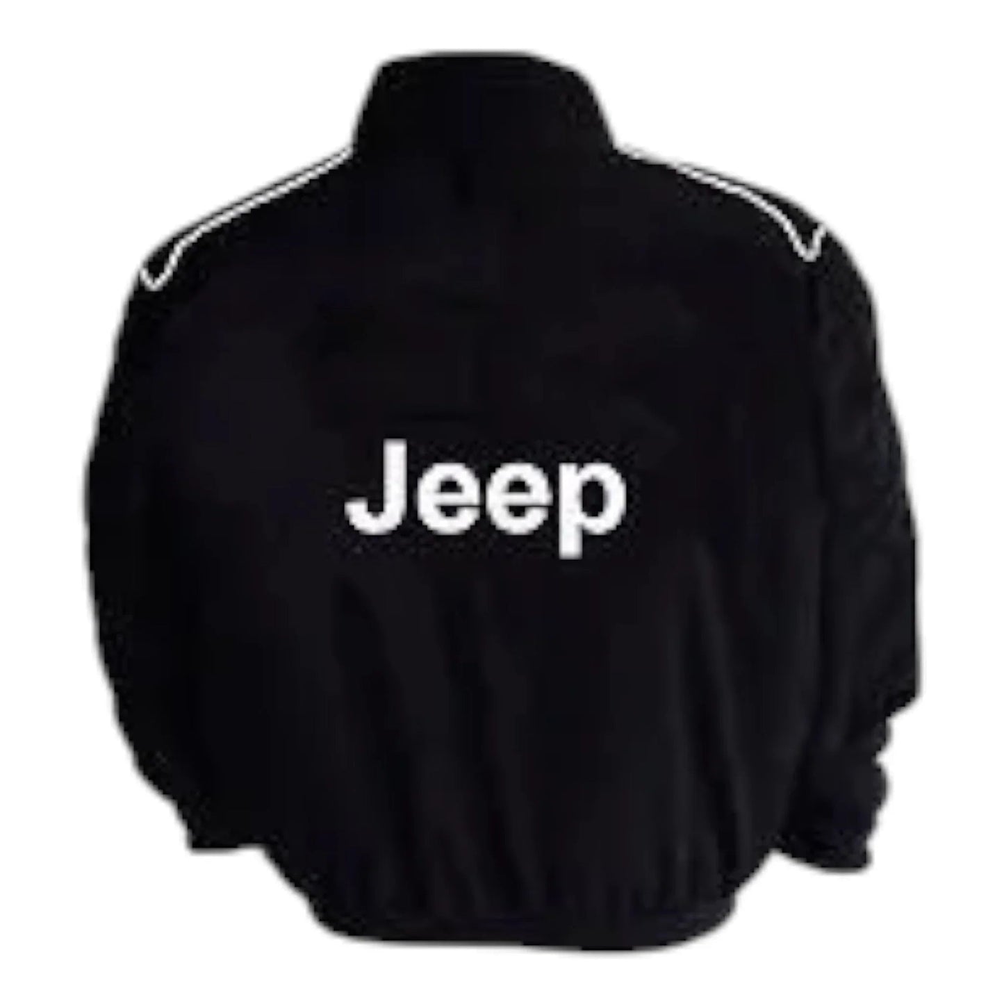 Jeep Racing Jacket Black with Piping
