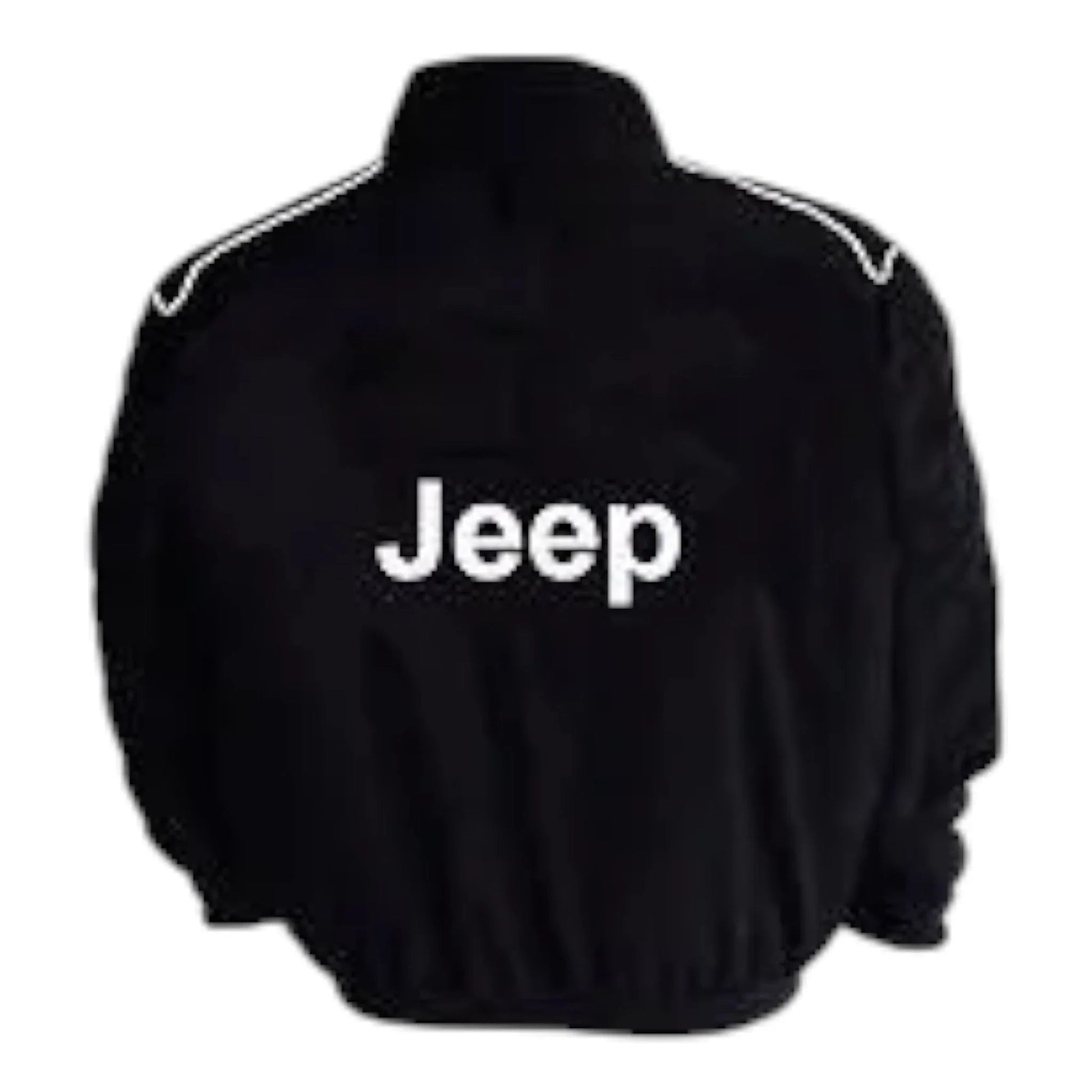 Jeep Racing Jacket Black with Piping