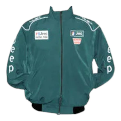 Jeep Racing Jacket Dark Green - F1 Vintage Racewear