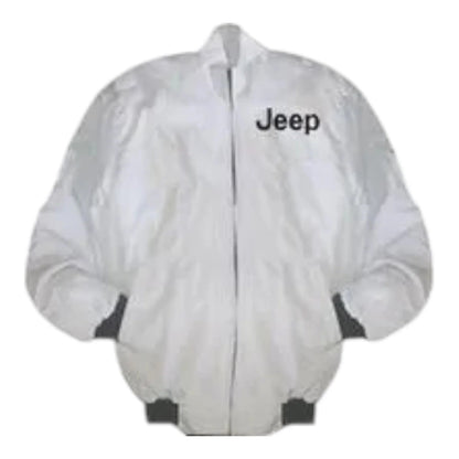 Jeep Racing Jacket White
