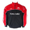 Kawasaki Motorcycle Jacket Red and Black - Vintage F1 Racewear