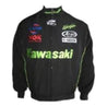 Kawasaki Ninja Motorcycle Jacket Black - F1 Vintage Racewear