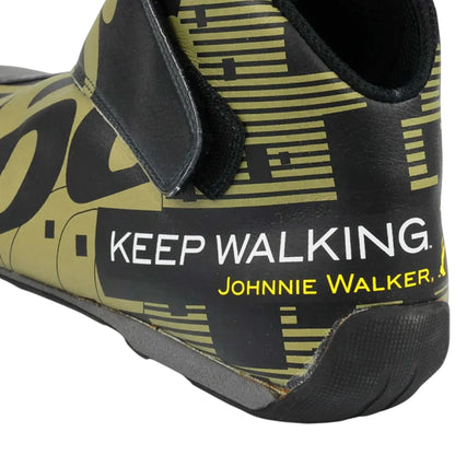 Kimi Raikkonen Signed McLaren Johnnie Walker 100th Career Grand Prix Commemorative F1 Boots