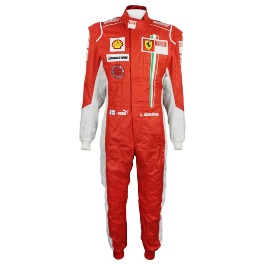 Kimi Raikkonen's 2008 Scuderia Ferrari Formula 1 Suit