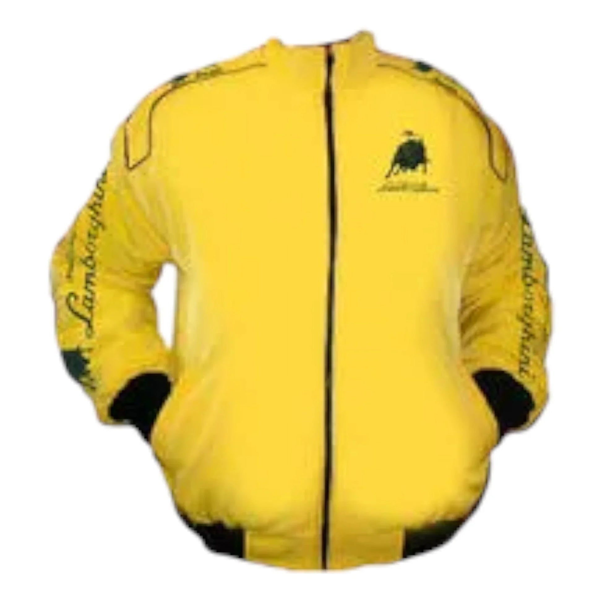 Lamborghini Automobili Racing Jacket Yellow - F1 Vintage Racewear