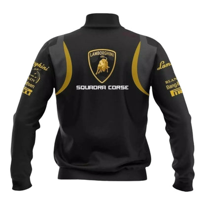 Lamborghini Over Print Custom Bomber Jacket
