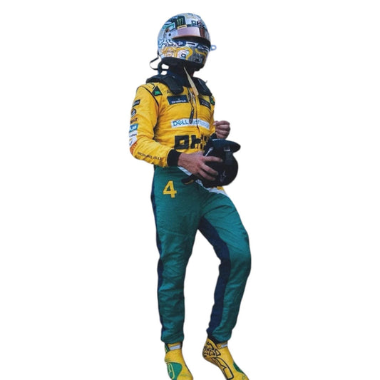 Lando Norris 2024 McLaren Monaco GP F1 Team Racing Suit Replica