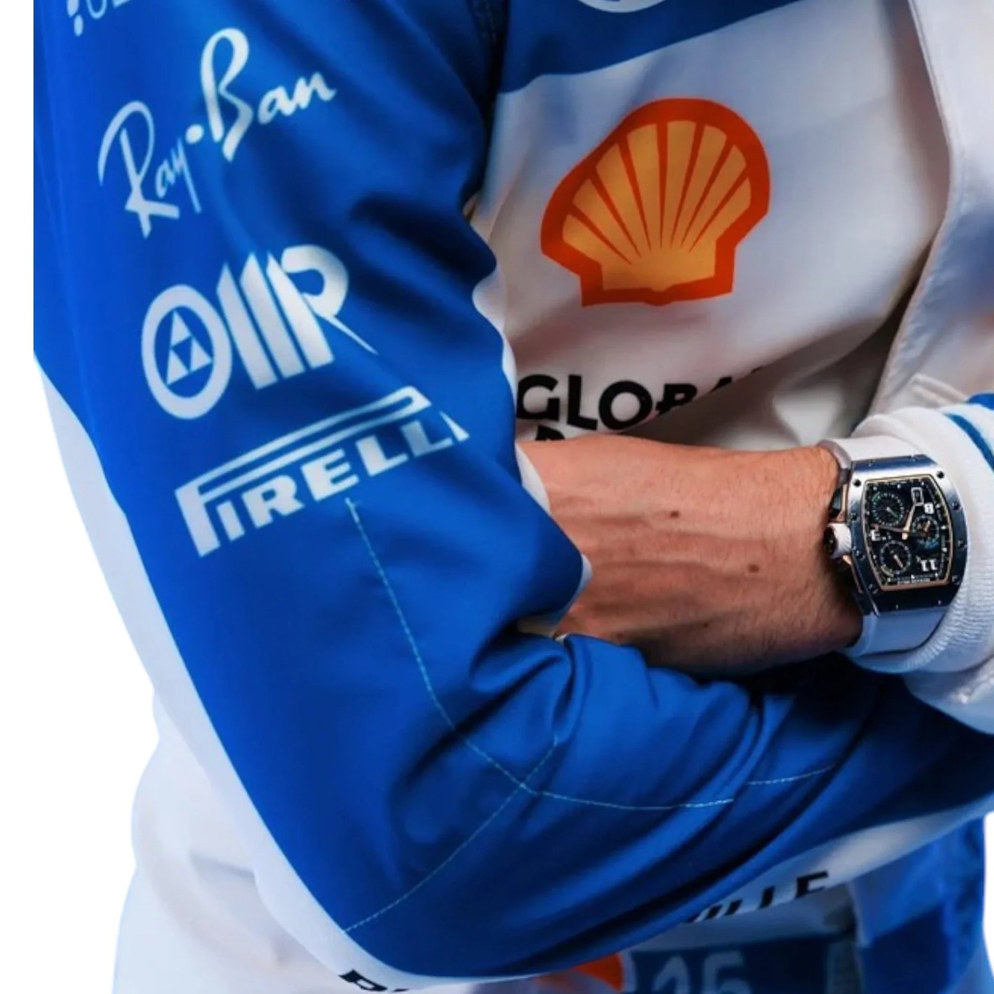 Lewis Hamilton 2025 Ferrari HP Race Suit - Miami GP