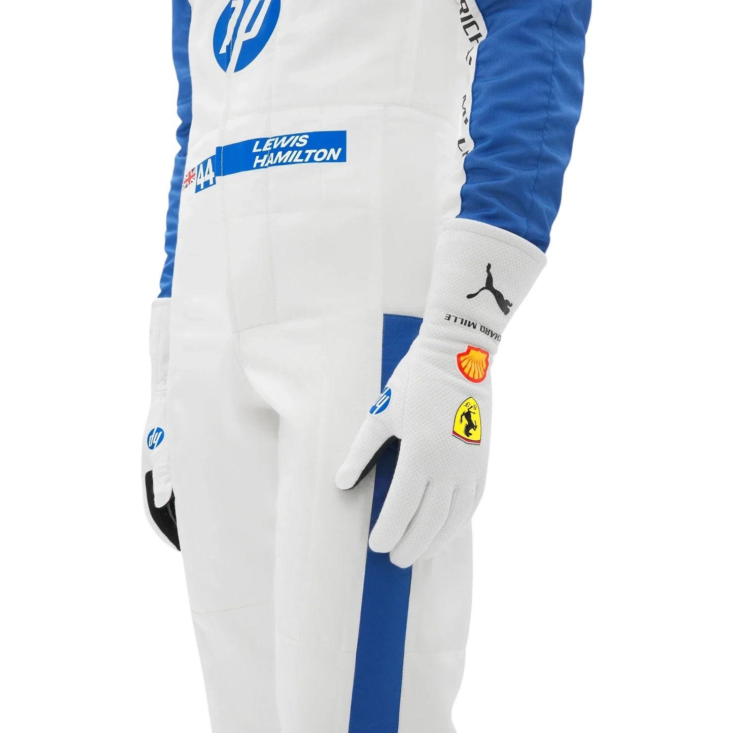 Lewis Hamilton 2025 Ferrari HP Racing Gloves | Miami GP