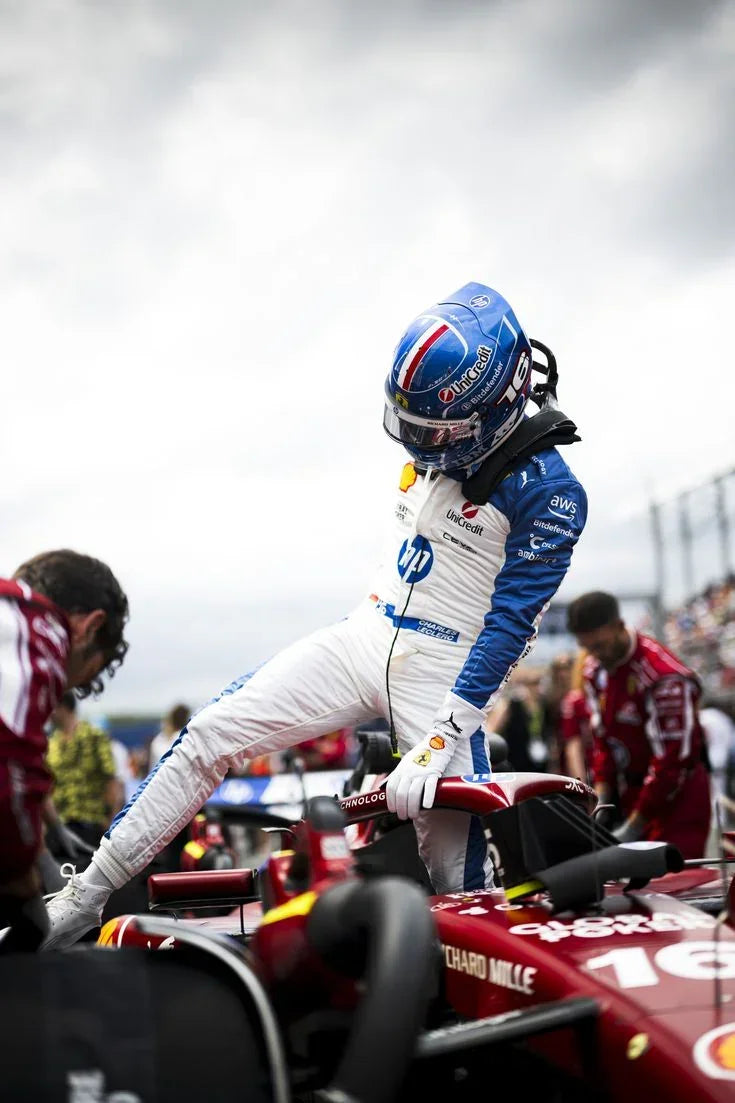 Lewis Hamilton 2025 Ferrari HP Racing Gloves | Miami GP