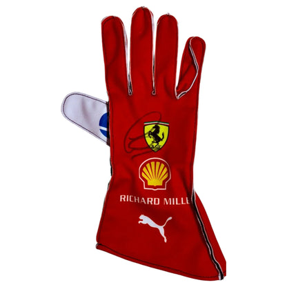 Lewis Hamilton Ferrari F1 Racing Gloves 2025 | Scuderia Ferrari