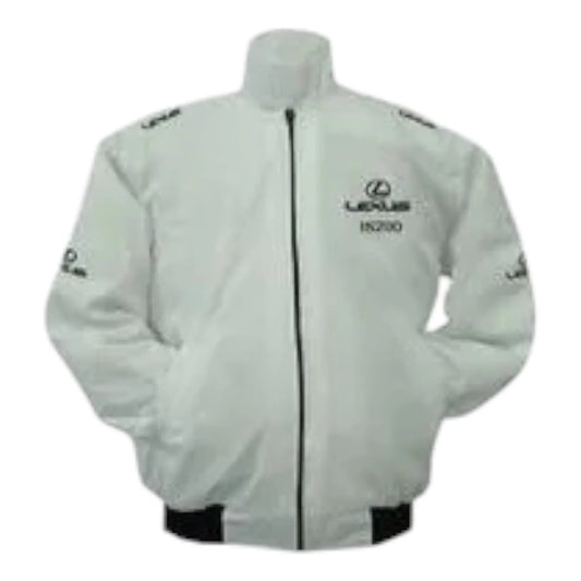 Lexus IS200 Racing Jacket White - F1 Vintage Racewear
