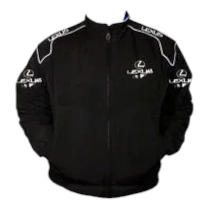 Lexus IS F Racing Jacket Black - F1 Vintage Racewear