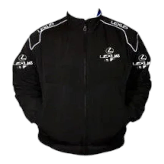 Lexus IS F Racing Jacket Black - F1 Vintage Racewear