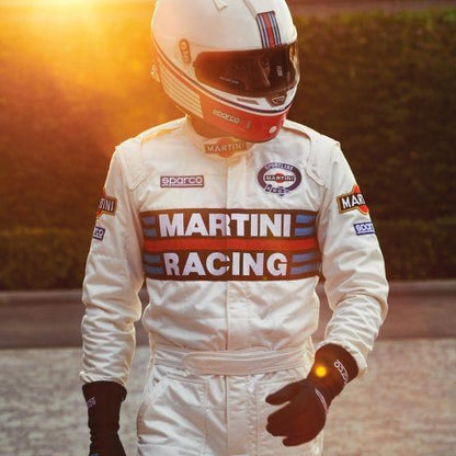 MARTINI RACING SUIT REPLICA | NEW SPARCO F1 Vintage Racewear