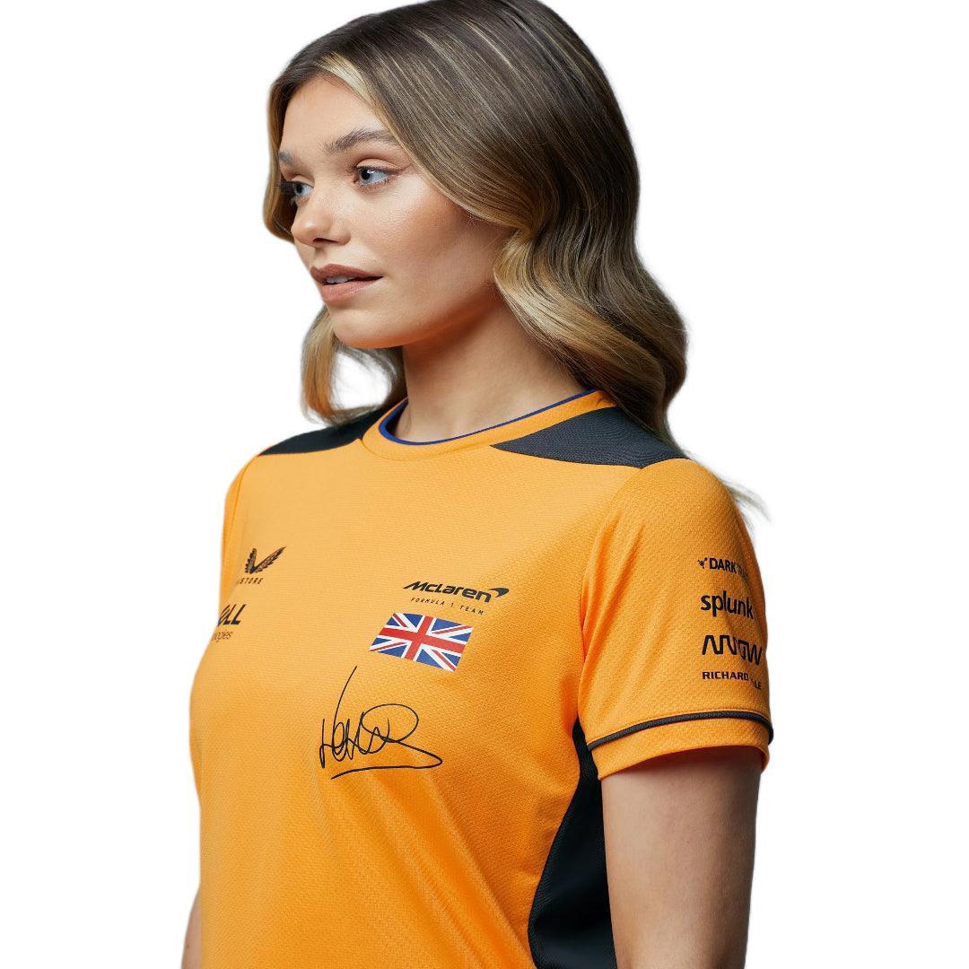 MCLAREN OFFICIAL DRIVERS POLO NORRIS WOMENS