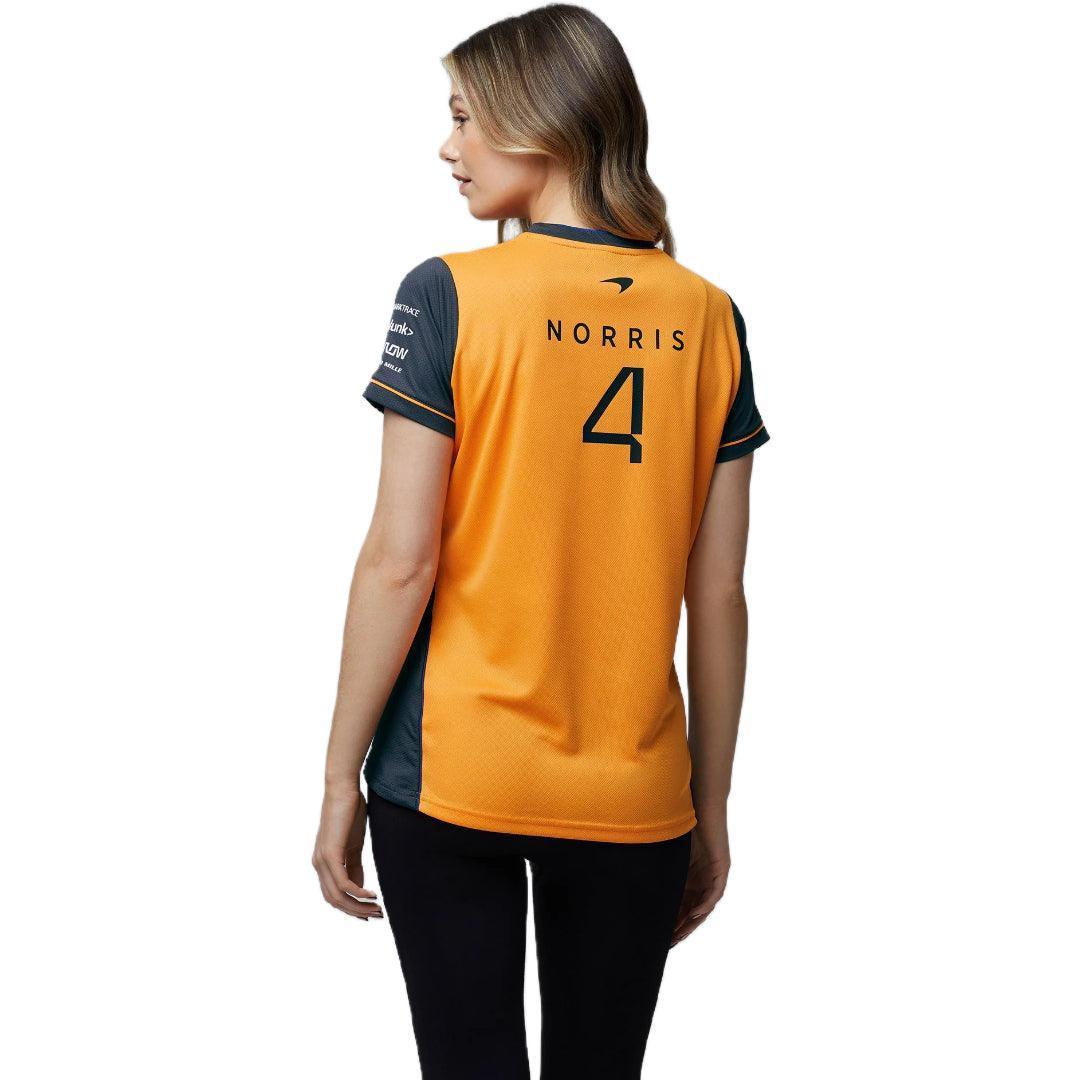 MCLAREN OFFICIAL DRIVERS POLO NORRIS WOMENS