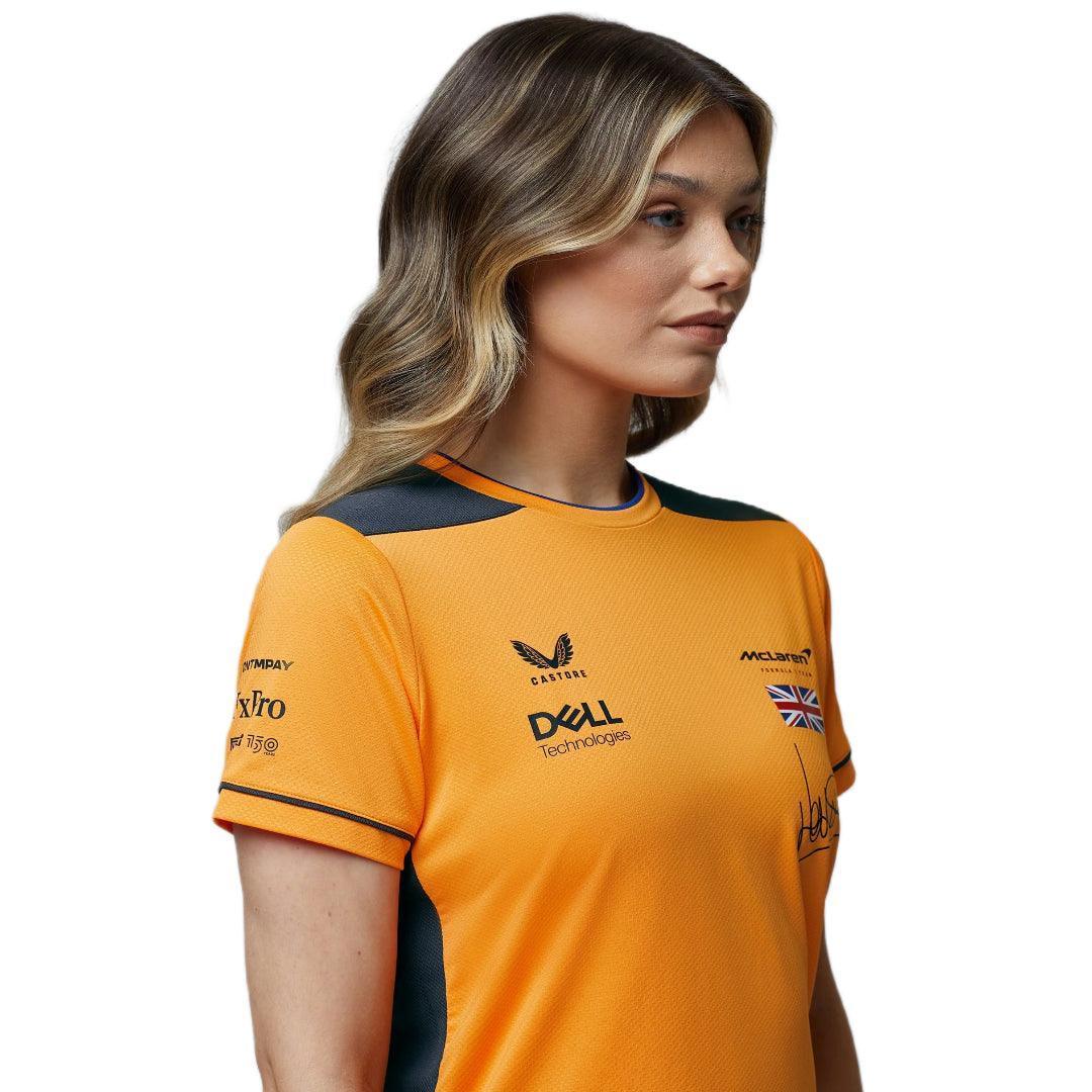 MCLAREN OFFICIAL DRIVERS POLO NORRIS WOMENS
