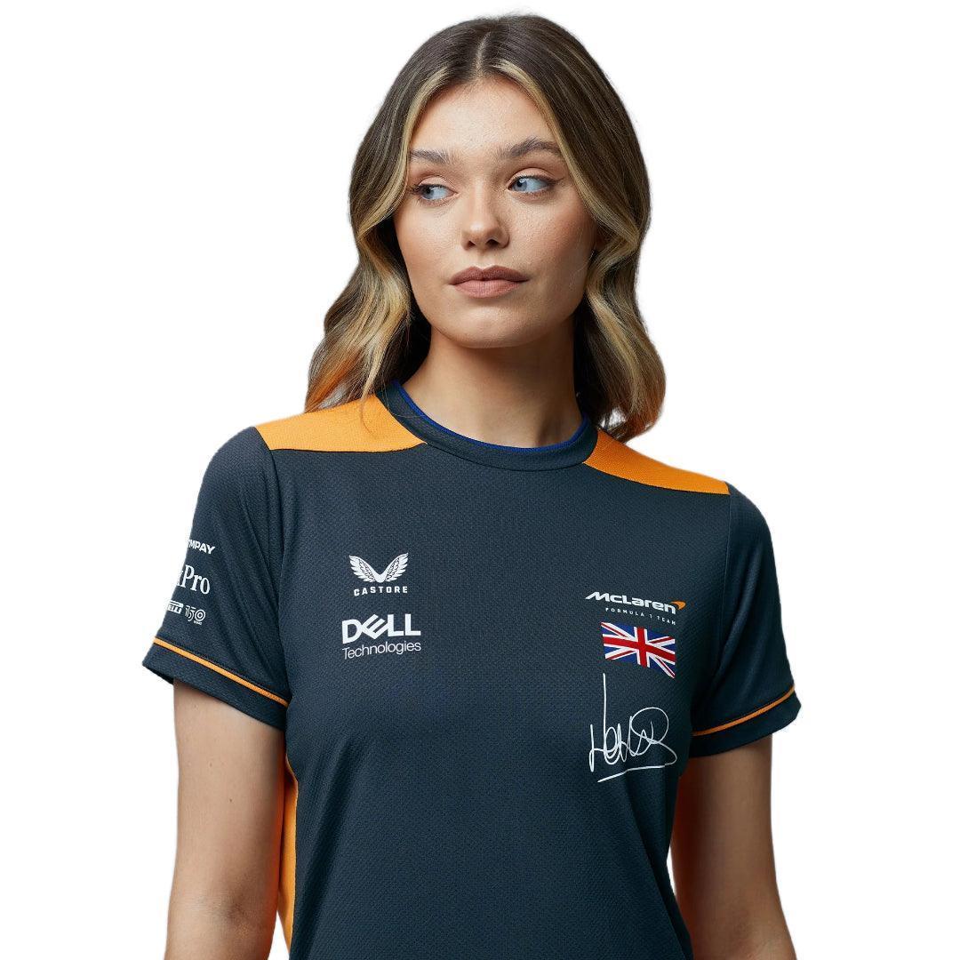 MCLAREN OFFICIAL DRIVERS POLO NORRIS WOMENS