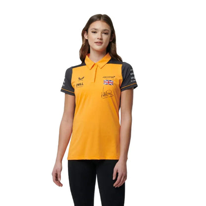MCLAREN OFFICIAL DRIVERS POLO NORRIS WOMENS