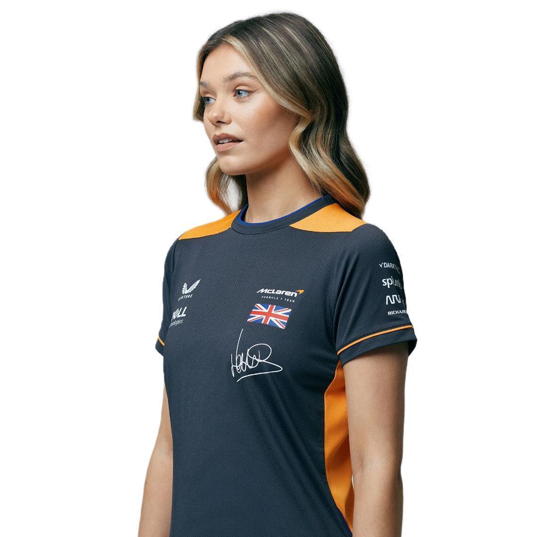 MCLAREN OFFICIAL DRIVERS POLO NORRIS WOMENS