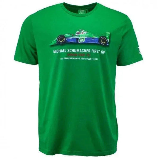 MICHAEL SCHUMACHER T-SHIRT FIRST GP RACE 1991