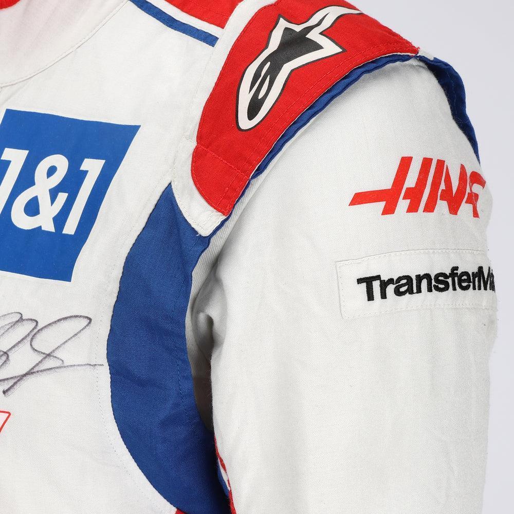 MICK SCHUMACHER 2022 RACE SUIT AUSTRIAN GP