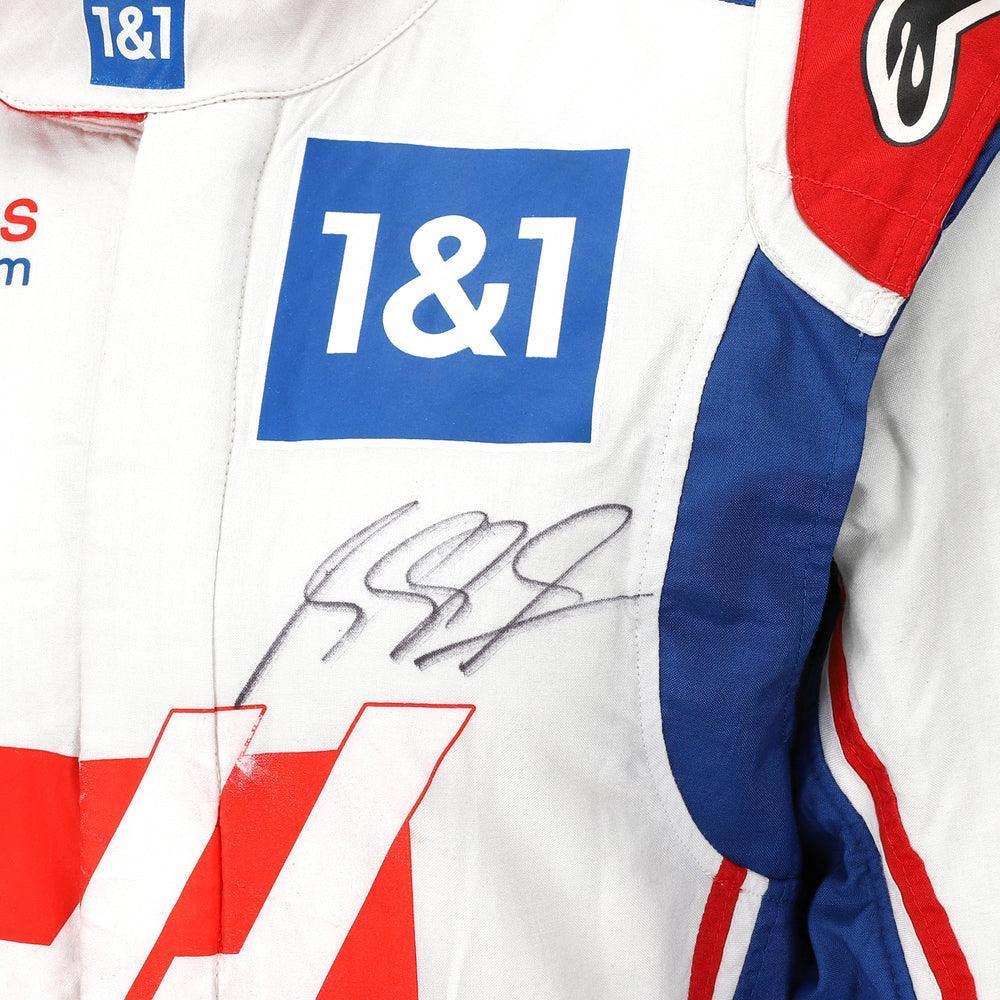 MICK SCHUMACHER 2022 RACE SUIT AUSTRIAN GP