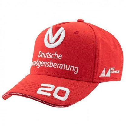 MICK SCHUMACHER CAP WORLDCHAMPION 2020 RED