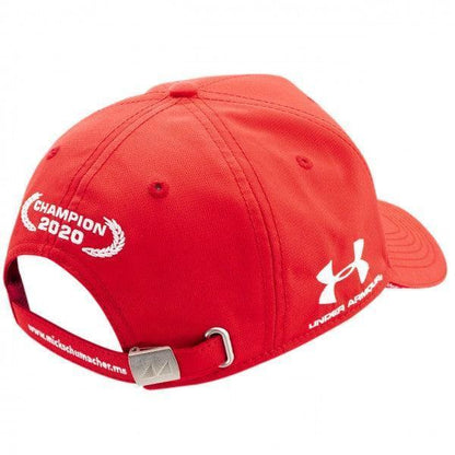 MICK SCHUMACHER CAP WORLDCHAMPION 2020 RED