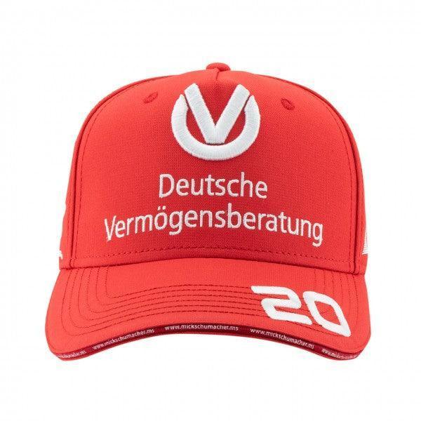 MICK SCHUMACHER CAP WORLDCHAMPION 2020 RED