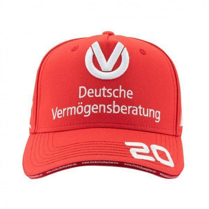 MICK SCHUMACHER CAP WORLDCHAMPION 2020 RED