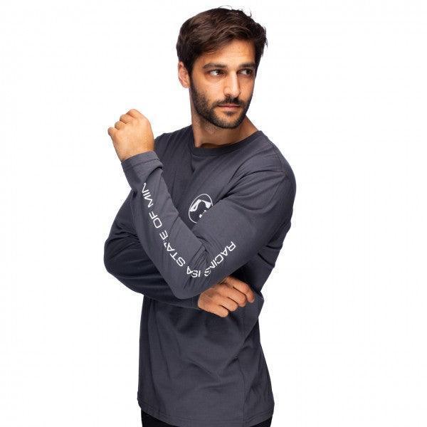 MICK SCHUMACHER LONG SLEEVE SHIRT SERIES 2 ANTHRACITE