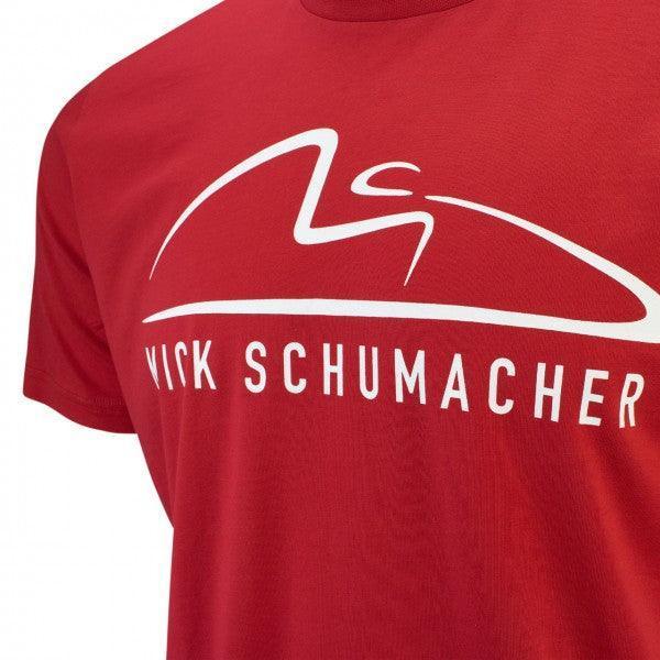 MICK SCHUMACHER T-SHIRT SPEED LOGO RED