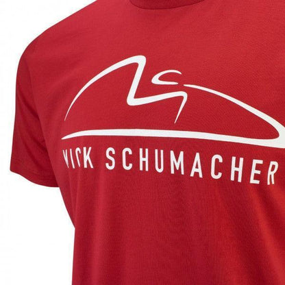 MICK SCHUMACHER T-SHIRT SPEED LOGO RED
