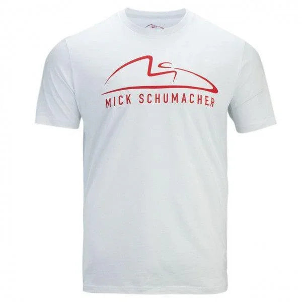 MICK SCHUMACHER T-SHIRT SPEED LOGO WHITE