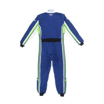Marina Custom Blue Racing Suits - F1 Vintage Racewear