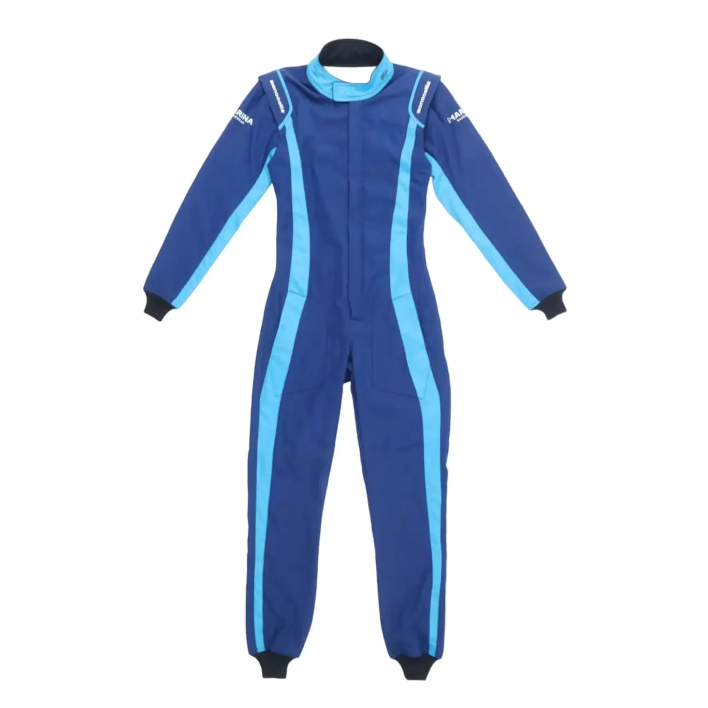 Marina FIA Blue Custom Racing Suits - F1 Vintage Racewear