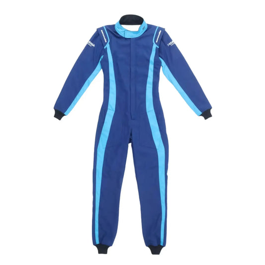 Marina FIA Blue Custom Racing Suits - F1 Vintage Racewear
