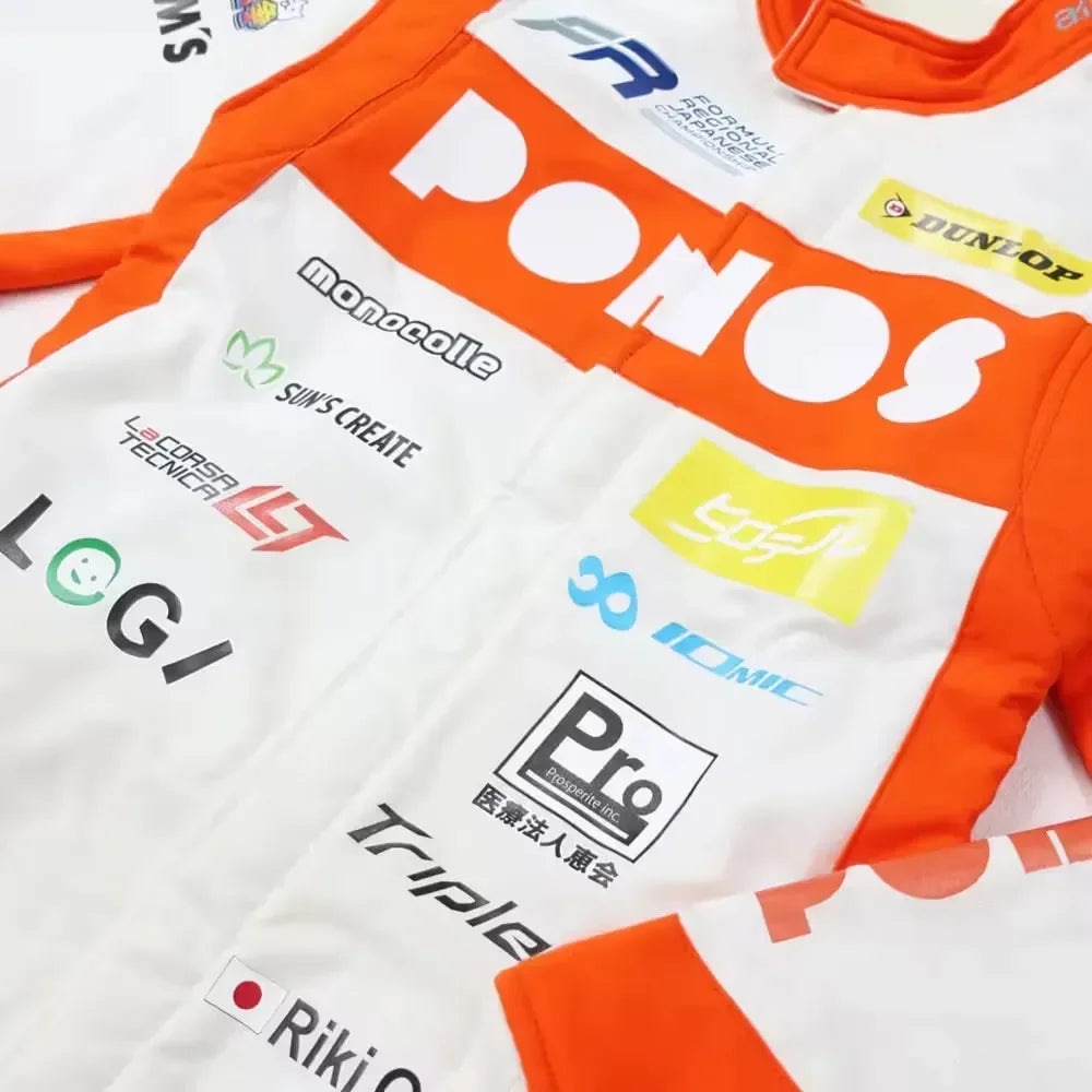 Marina FIA Ponos Custom Racing Suits - F1 Vintage Racewear