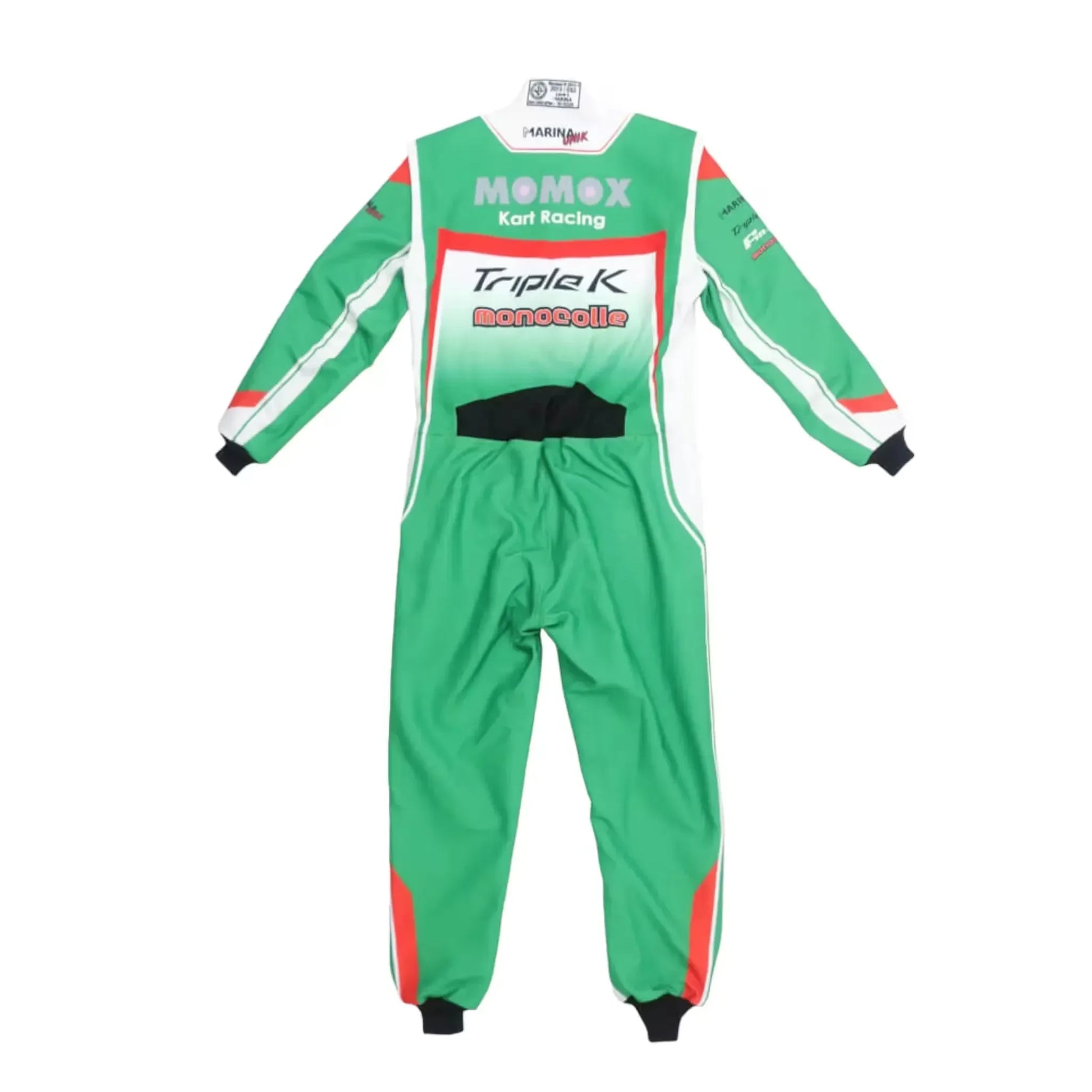 Marina Green Racing Kart Suits - F1 Vintage Racewear