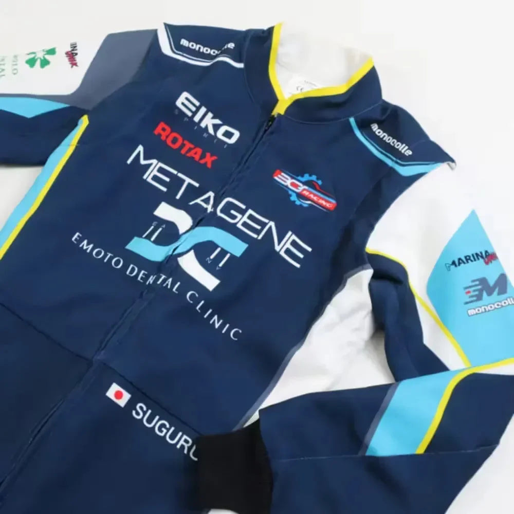 Marina Met Agene Unik Racing Kart Suit - F1 Vintage Racewear