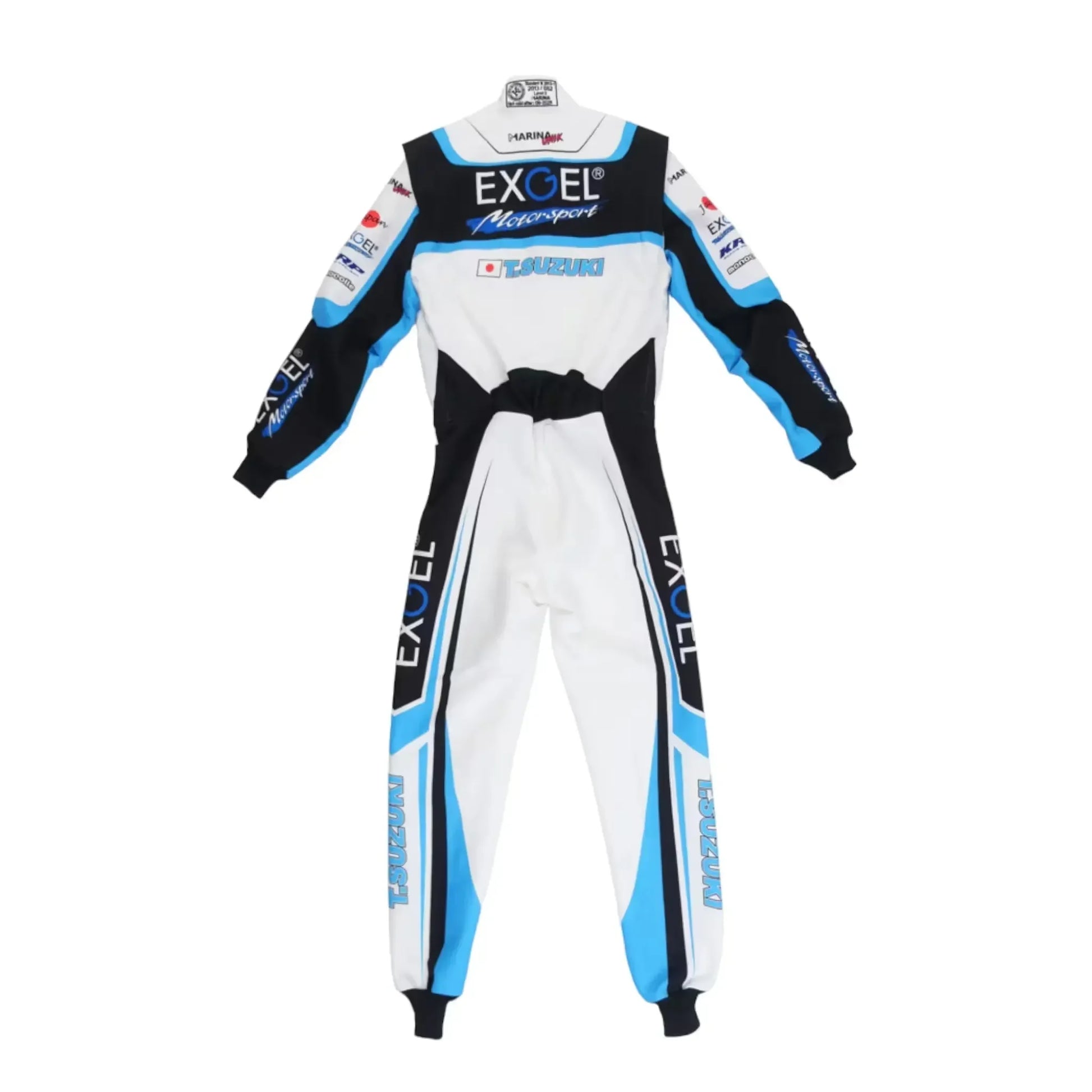 Marina Unic Exgel Tokiya Suzuki Racing Kart Suit - F1 Vintage Racewear