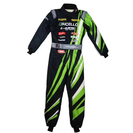 Marina Unic Heikki Kovalainen Aicello Rally Suits - F1 Vintage Racewear