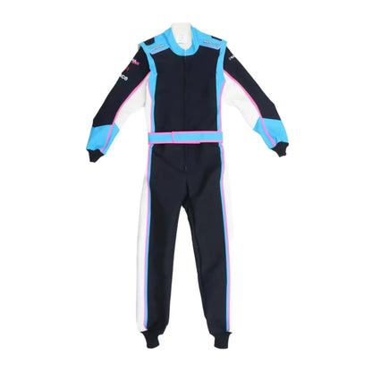 Marina Unik CYAN Racing Kart Suits - F1 Vintage Racewear